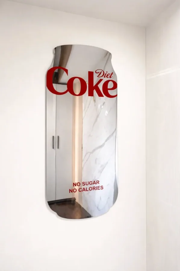 Diet Coke Can Mirror view 2