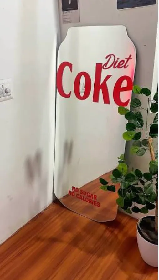 Diet Coke Can Mirror view 3